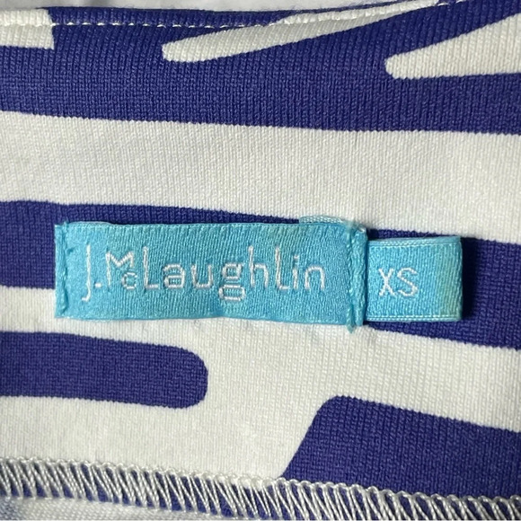 J. McLaughlin Catalina stretch faux wrap Dress 29457 - Picture 10 of 13